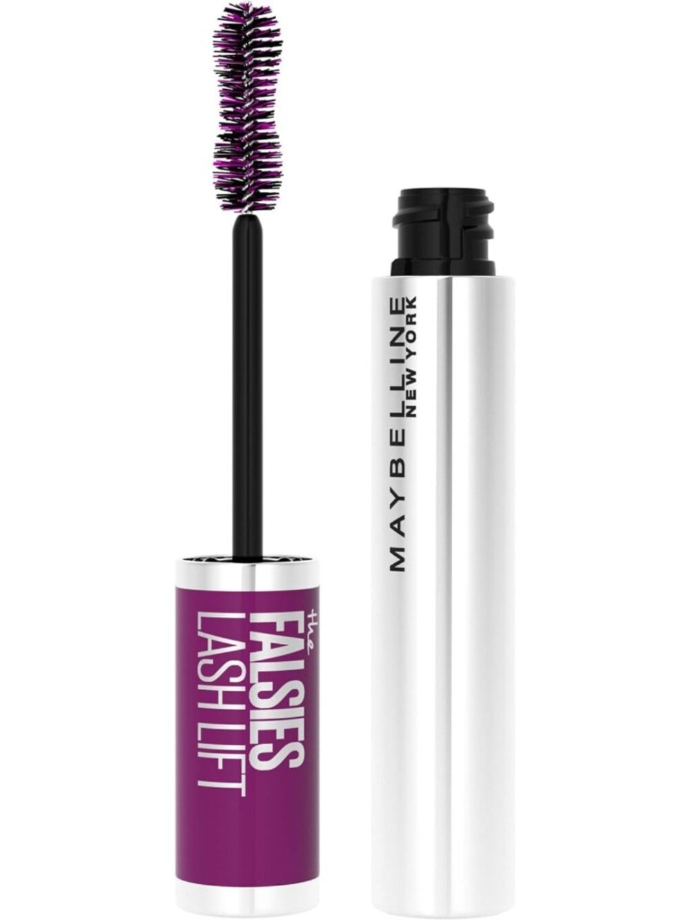 Volumizing & Lengthening Washable Mascara for Lifted, Curled Lashes - Black